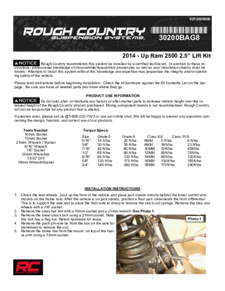 Installation Manual